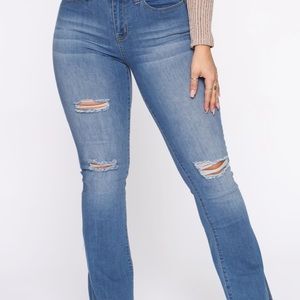 BRAND NEW “Slit’s Up to You” Jeans